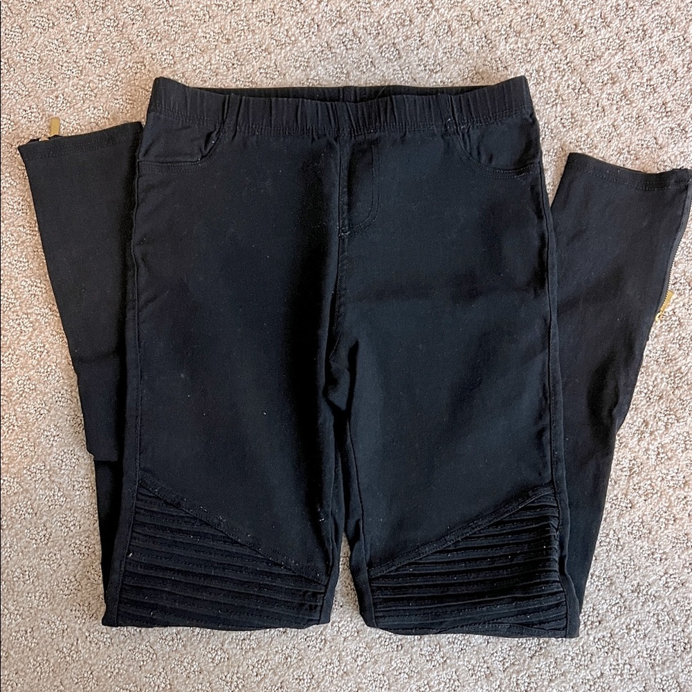 Black Moto Leggings